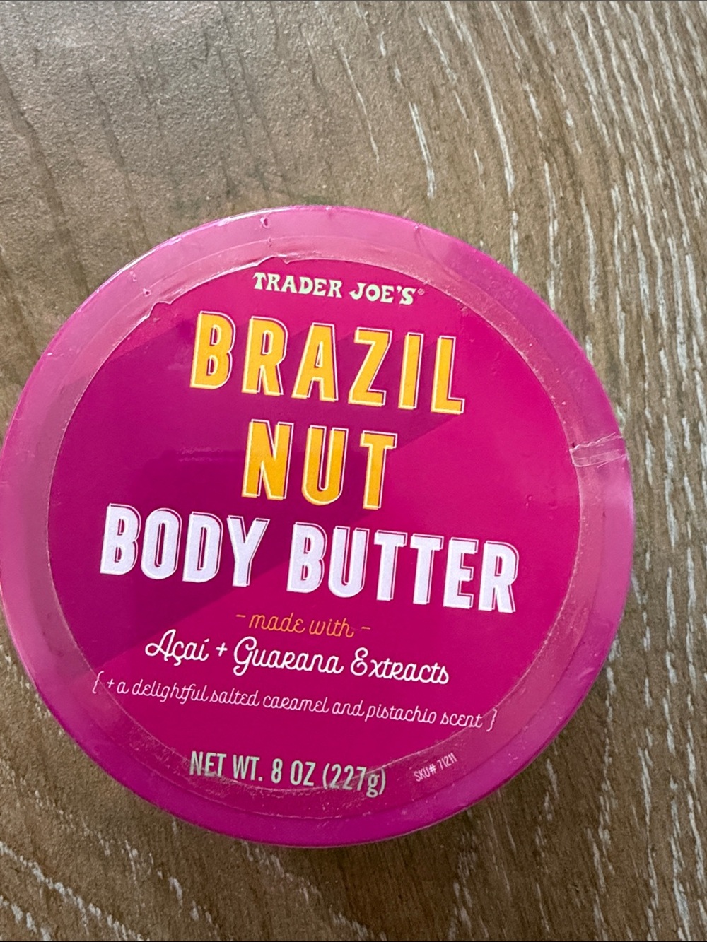 Trader Joe's Brazil Nut Body Butter (8oz)